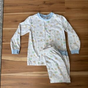 Party's Just Begun Bamboo Pajama Set Stitchy Fish